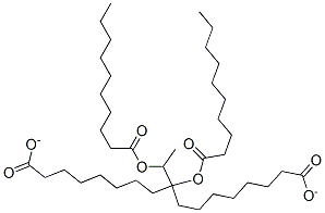 Decanoic acid, mixed diesters with octanoic acid and propylene glycol CAS#: 68583-51-7