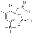 Diacetic acid 5-methyl-6-oxo-3-(trimethylsilyl)-2,4-cyclohexadien-1-ylidene ester CAS#: 64248-48-2