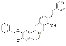 Dibenzyl 9-Desmethyl D,L-Stepholidine CAS#: 62744-16-5