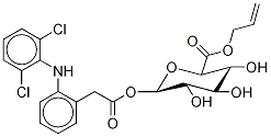 Diclofenac Acyl--D-glucuronide Allyl Ester CAS#: 698358-10-0