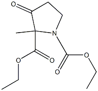 Diethyl 2-Methyl-3-oxopyrrolidine-1,2-dicarboxylate CAS#: 61334-21-2