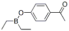 Diethyl(4-acetylphenyloxy)borane CAS#: 61142-59-4