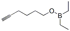 Diethyl(5-hexynyloxy)borane CAS#: 62338-11-8