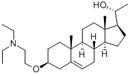 Diethylaminoethoxy-3-beta-hydroxy-20-beta-pregnene-5 CAS#: 68710-60-1