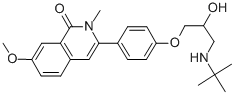 Draquinolol CAS#: 67793-71-9