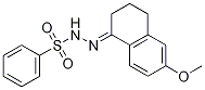 (E)-N'-(6-Methoxy-3,4-dihydronaphthalen-1(2H)-ylidene)benzenesulfonohydrazide CAS#: 66227-85-8