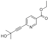 ETHYL 6-(3-HYDROXY-3-METHYLBUT-1-YNYL)NICOTINATE CAS#: 622374-63-4