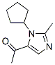 Ethanone, 1-(1-cyclopentyl-2-methyl-1H-imidazol-5-yl)- (9CI) CAS#: 600699-47-6