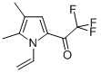 Ethanone, 1-(1-ethenyl-4,5-dimethyl-1H-pyrrol-2-yl)-2,2,2-trifluoro- (9CI) CAS#: 65541-68-6