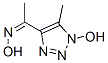 Ethanone, 1-(1-hydroxy-5-methyl-1H-1,2,3-triazol-4-yl)-, oxime (9CI) CAS#: 632298-54-5