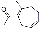 Ethanone, 1-(2-methyl-1,5-cycloheptadien-1-yl)- (9CI) CAS#: 60711-82-2