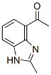 Ethanone, 1-(2-methyl-1H-benzimidazol-4-yl)- (9CI) CAS#: 69515-02-2