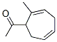 Ethanone, 1-(2-methyl-2,5-cycloheptadien-1-yl)- (9CI) CAS#: 60711-83-3