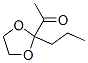 Ethanone, 1-(2-propyl-1,3-dioxolan-2-yl)- (9CI) CAS#: 61784-41-6