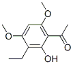 Ethanone, 1-(3-ethyl-2-hydroxy-4,6-dimethoxyphenyl)- (9CI) CAS#: 531502-60-0