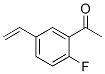 Ethanone, 1-(5-ethenyl-2-fluorophenyl)- (9CI) CAS#: 633335-99-6