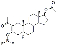 Ethanone, 1-(5.alpha.,17.beta.)-17-(acetyloxy)-3-(difluoroboryl)oxyandrost-2-en-2-yl- CAS#: 6742-94-5