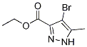 Ethyl 4-bromo-5-methyl-1H-pyrazole-3-carboxylate CAS#: 6076-14-8