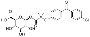 FENOFIBRYL GLUCURONIDE CAS#: 60318-63-0