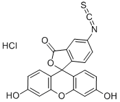 FLUORESCEIN ISOTHIOCYANATE I HYDROCHLORIDE CAS#: 63469-13-6
