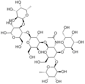 GAL-BETA1,3(FUC-ALPHA1,4)GLCNAC-BETA1,3GAL-BETA1,4(FUC-ALPHA1,3)GLC CAS#: 62258-12-2