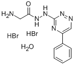 GLYCINE, 2-(5-PHENYL-3-as-TRIAZINYL)HYDRAZIDE, DIHYDROBROMIDE, HYDRATE CAS#: 69467-37-4