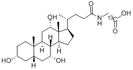 GLYCOCHOLIC ACID-13C1 (GLYCYL-1-13C) CAS#: 64431-95-4