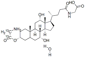 GLYCOCHOLIC ACID-(GLYCINE-13C2) MONO-HYD RATE, 99 ATOM % 13C CAS#: 63296-42-4