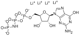 GUANYLYL-5'-IMIDODIPHOSPHATE, TETRALITHIUM SALT CAS#: 64564-03-0