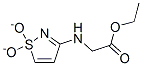 Glycine, N-(1,1-dioxido-3-isothiazolyl)-, ethyl ester (9CI) CAS#: 642088-36-6