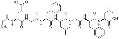 H-GLY-GLU-GLY-PHE-LEU-GLY-D-PHE-LEU-OH CAS#: 61393-34-8