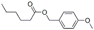 Hexanoic acid, (4-methoxyphenyl)methyl ester CAS#: 6624-60-8
