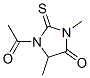 Hydantoin, 1-acetyl-3,5-dimethyl-2-thio-, CAS#: 64143-07-3