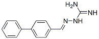 Hydrazinecarboximidamide, 2-((1,1'-biphenyl)-4-ylmethylene)- CAS#: 61072-53-5