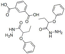 Isophthalic acid bis(2-phenoxybutyroylhydrazide) CAS#: 61671-26-9