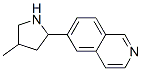 Isoquinoline, 6-(4-methyl-2-pyrrolidinyl)- (9CI) CAS#: 603090-02-4