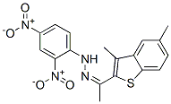 Ketone, 3,5-dimethylbenzobthien-2-yl methyl, (2,4-dinitrophenyl)hydrazone CAS#: 6179-10-8
