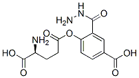 L-Glutamic acid, 5-(2-(4-carboxyphenyl)hydrazide) CAS#: 69644-85-5