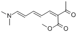 METHYL 2-ACETYL-7-(DIMETHYLAMINO)-2,4,6-HEPTATRIENOATE CAS#: 66426-28-6
