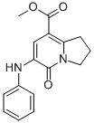METHYL 5-OXO-6-PHENYLAMINO-1,2,3,5-TETRAHYDROINDOLIZINE-8-CARBOXYLATE CAS#: 612065-18-6
