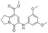 METHYL 6-(3,5-DIMETHOXYPHENYLAMINO)-5-OXO-1,2,3,5-TETRAHYDROINDOLIZINE-8-CARBOXYLATE CAS#: 612065-21-1