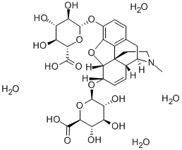 MORPHINE-3,6-DIGLUCURONIDE TETRAHYDRATE, DEA SCHEDULE II CAS#: 64947-41-7