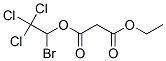 Malonic acid 1-ethyl 3-(1-bromo-2,2,2-trichloroethyl) ester CAS#: 63732-08-1