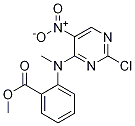 Methyl 2-((2-chloro-5-nitropyriMidin-4-yl)(Methyl)aMino)benzoate CAS#: 66427-79-0