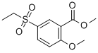 Methyl 2-methoxy-5-(ethylsulfonyl)benzoate CAS#: 62140-67-4