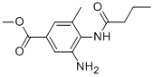 Methyl 4-(butyrylamino)-5-methyl-3-aminobenzoate CAS#: 675882-71-0