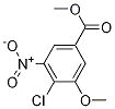 Methyl 4-chloro-3-methoxy-5-nitrobenzenecarboxylate CAS#: 63603-09-8