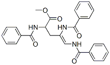 Methyl (4Z)-2,4,5-tris(benzoylamino)-4-pentenoate CAS#: 6298-09-5