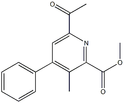 Methyl 6-acetyl-3-Methyl-4-phenylpicolinate CAS#: 64034-97-5