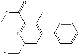 Methyl 6-(chloroMethyl)-3-Methyl-4-phenylpicolinate CAS#: 64035-45-6